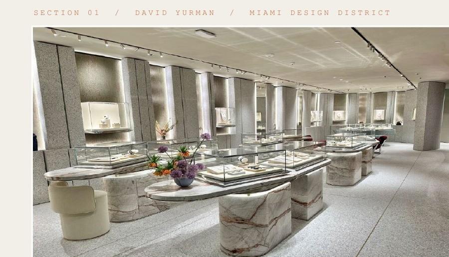 Installed vitrine environment